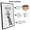Americanflat Gallery-Style Picture Frame with Mat - Showcase Artwork, Prints, and Photos - Shatter Resistant Glass - Hanging Hardware with Drywall Anchor